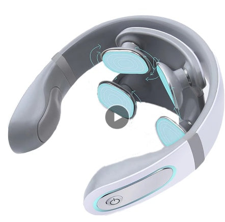 Wireless Electronic Neck Massager 4D Shiatsu