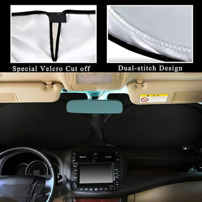 🔥Car Windshield Sun Shade Cover