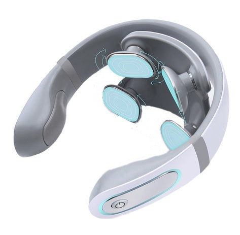 Wireless Electronic Neck Massager 4D Shiatsu