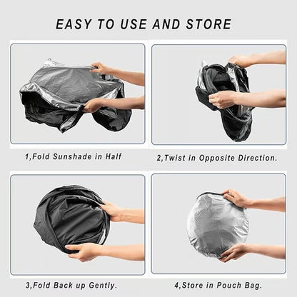 🔥Car Windshield Sun Shade Cover