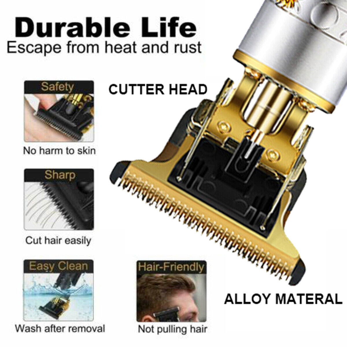 Mens Professional Electric Shave Trimmer