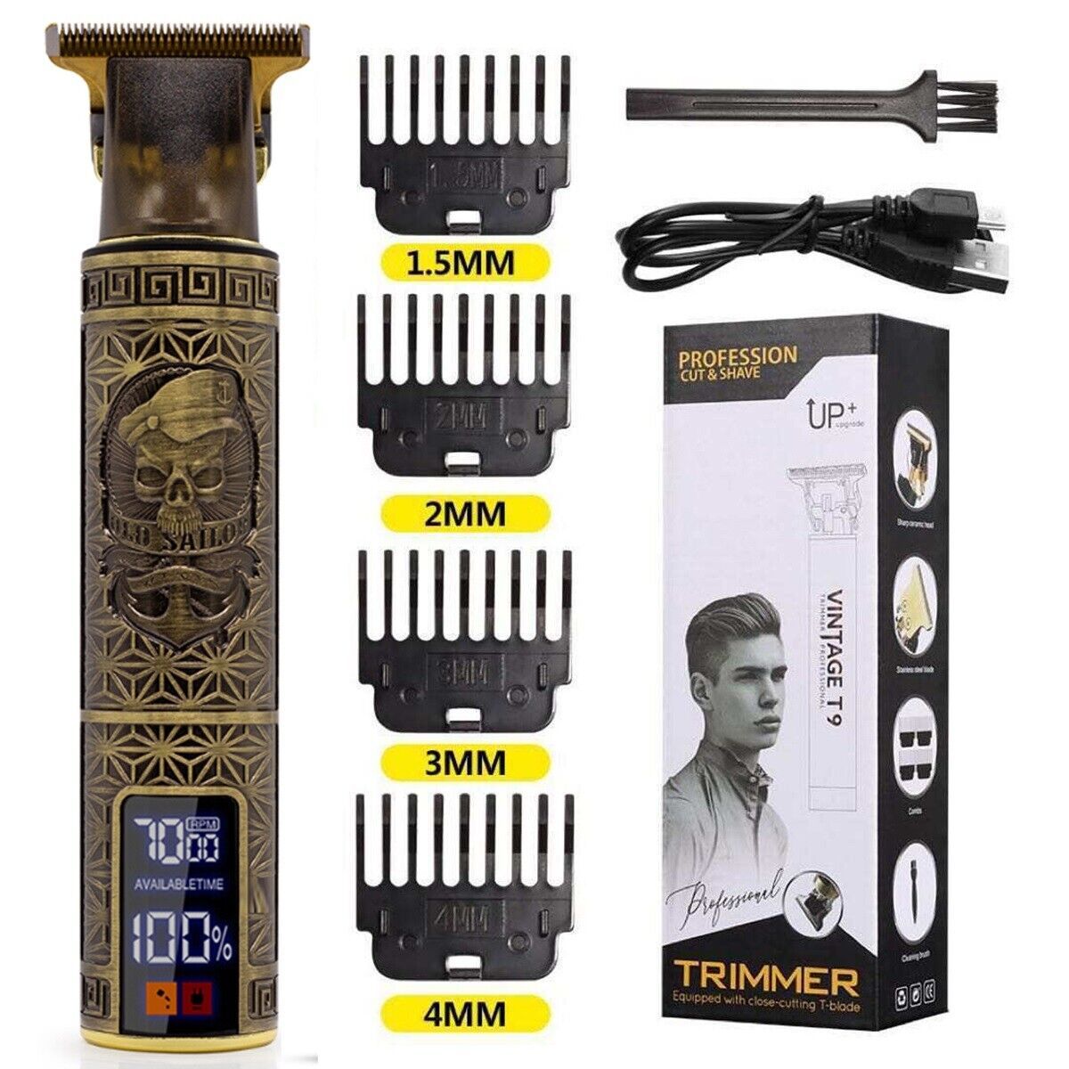 Mens Professional Electric Shave Trimmer