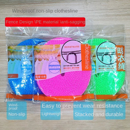 Windproof Non-Slip Clothesline(32 ft)